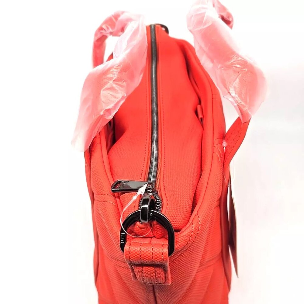 Lug Matte Luxe Dory Medium Crossbody with Tote Handles Orange - Picture 7 of 10
